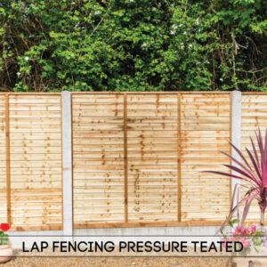 Pressure Treated Lap Fencing